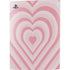 Pink Heart Pattern PS5 Console Skin