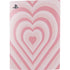 Pink Heart Pattern PS5 Digital Edition Console Skin