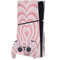 Pink Heart Pattern PS5 Slim Disk Bundle Skin