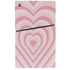 Pink Heart Pattern PS5 Slim Disk Bundle Skin