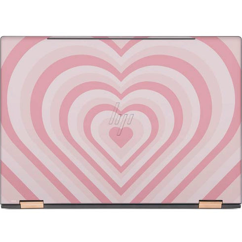 Pink Heart Pattern HP Spectre Skin