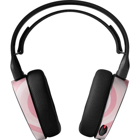 Pink Heart Pattern SteelSeries Arctis 5 Skin