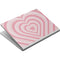 Pink Heart Pattern Surface Book Skin