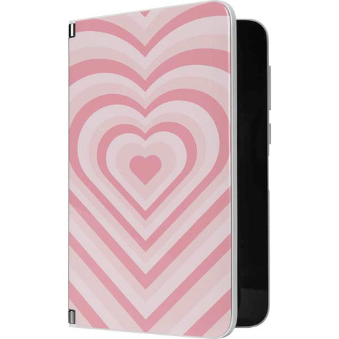Pink Heart Pattern Surface Duo Skin