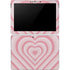 Pink Heart Pattern Surface Go Skin