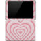Pink Heart Pattern Surface Pro 4 Skin