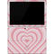 Pink Heart Pattern Surface Pro 7 Skin
