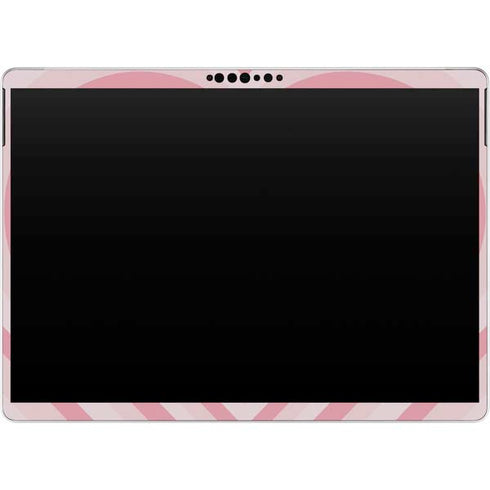 Pink Heart Pattern Surface Pro 8 Skin