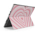 Pink Heart Pattern Surface Pro 8 Skin