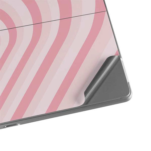 Pink Heart Pattern Surface Pro 8 Skin