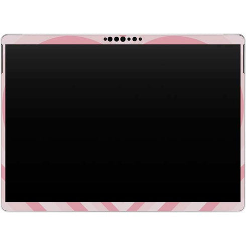 Pink Heart Pattern Surface Pro 9 Skin