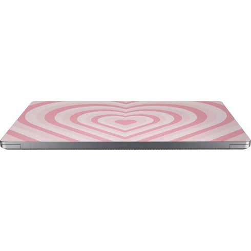 Pink Heart Pattern Universal Laptop 13in (10.6 x 7.6in) Skin