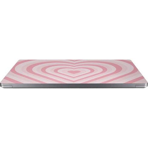 Pink Heart Pattern Universal Laptop 15in (12.2 x 8.8in) Skin