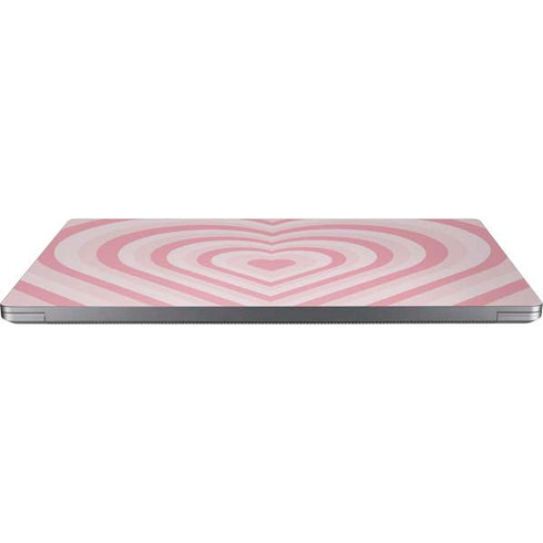 Pink Heart Pattern Universal Laptop 16.6in (13.4 x 9.7in) Skin