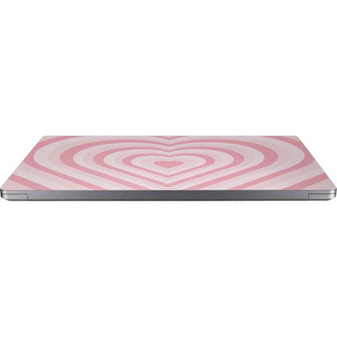 Pink Heart Pattern Universal Laptop 18in (14.6 x 10.6in) Skin