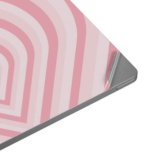 Pink Heart Pattern Universal Laptop 18in (14.6 x 10.6in) Skin