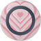 Pink Heart Pattern Wireless Charger Skin