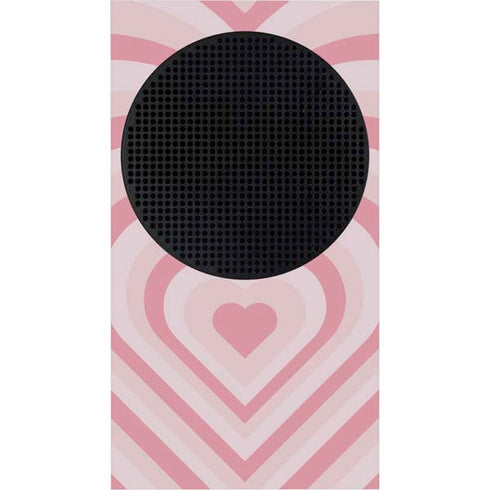 Pink Heart Pattern Xbox Series S Bundle Skin