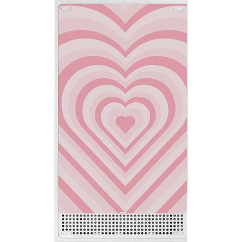 Pink Heart Pattern Xbox Series S Bundle Skin