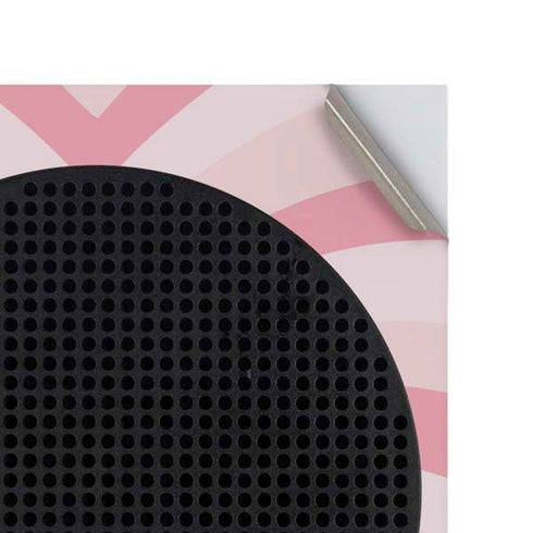 Pink Heart Pattern Xbox Series S Console Skin