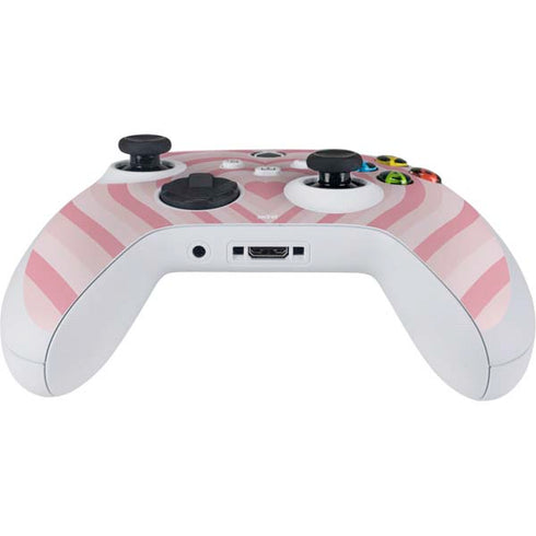 Pink Heart Pattern Xbox Series S Controller Skin