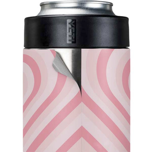 Pink Heart Pattern Yeti Colster Can Insulator Skin
