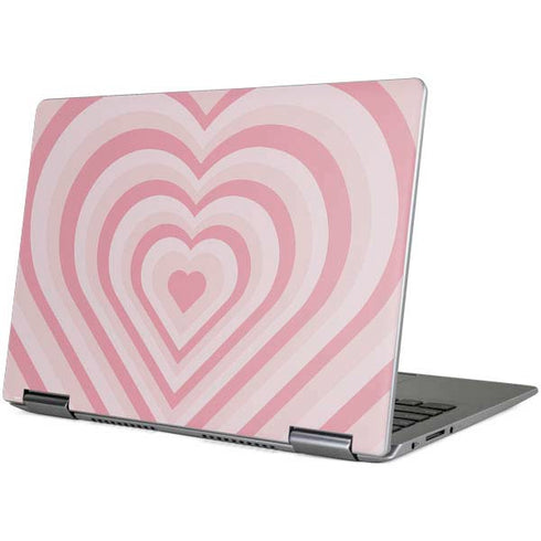 Pink Heart Pattern Yoga 710 14in Skin