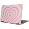 Pink Heart Pattern Yoga 710 14in Skin