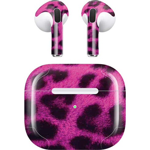 Pink Leopard Spots Apple AirPods (3rd Gen 2021) Skin