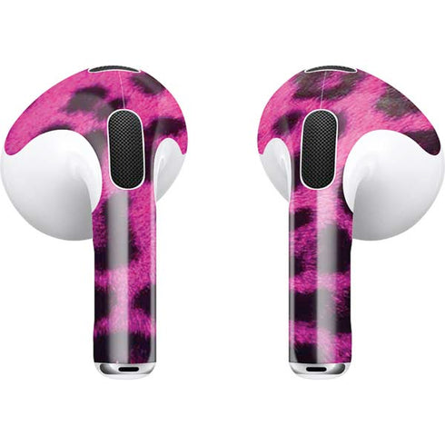 Pink Leopard Spots Apple AirPods (3rd Gen 2021) Skin