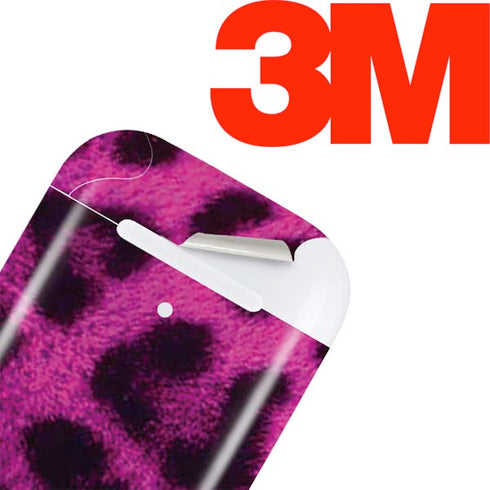 Pink Leopard Spots Apple AirPods Skin