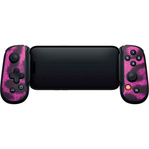 Pink Leopard Spots Backbone One for iPhone Game Controller Skin