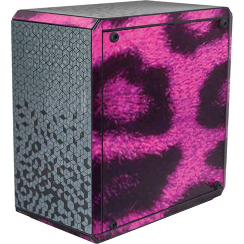 Pink Leopard Spots Cooler Master MasterBox Q300L Mini Tower Skin