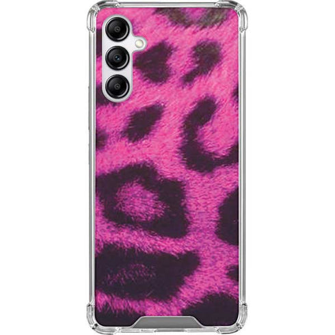 Pink Leopard Spots Galaxy A14 5G Clear Case