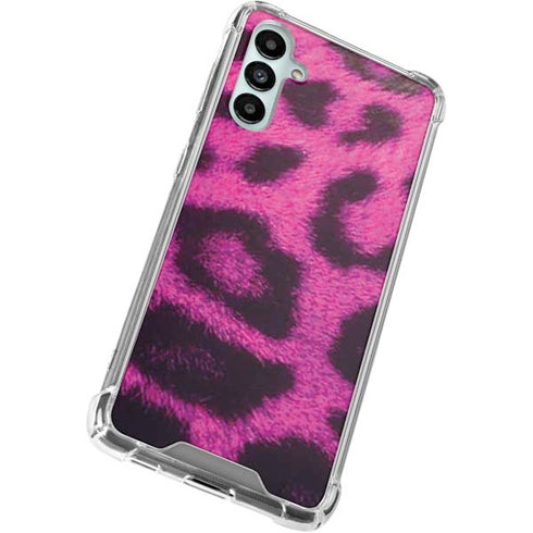 Pink Leopard Spots Galaxy A15 5G Clear Case