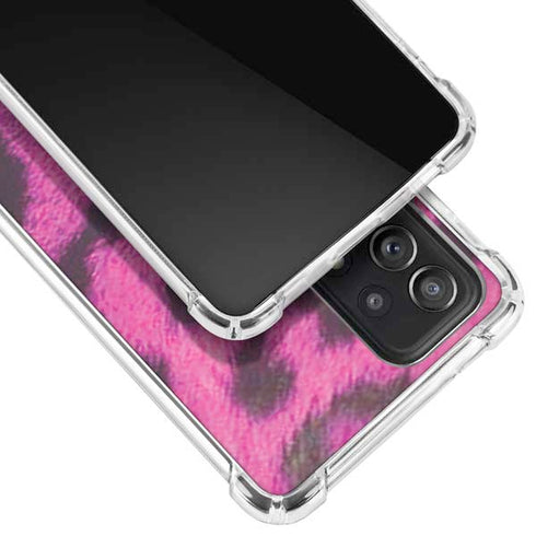 Pink Leopard Spots Galaxy A52 5G Clear Case