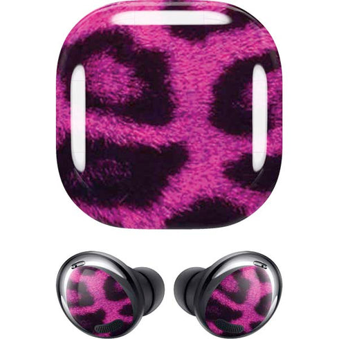 Pink Leopard Spots Galaxy Buds Pro Skin
