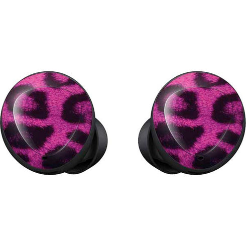 Pink Leopard Spots Galaxy Buds Skin