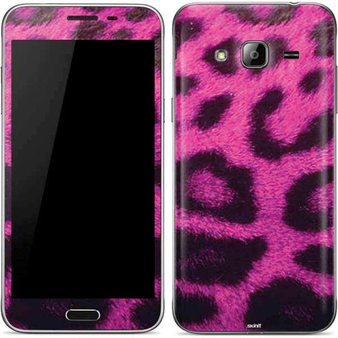 Pink Leopard Spots Galaxy J3 Skin