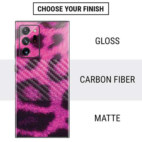 Pink Leopard Spots Galaxy Note20 Ultra 5G Skin