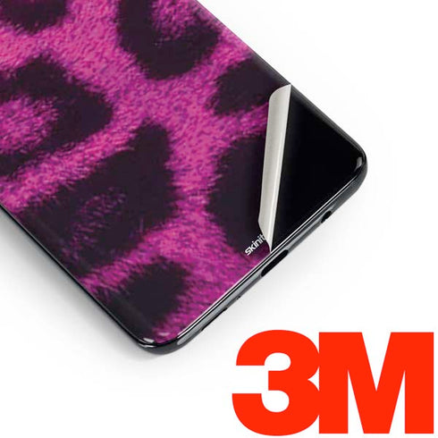 Pink Leopard Spots Galaxy S10 Skin