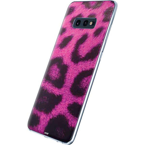 Pink Leopard Spots Galaxy S10e Skin