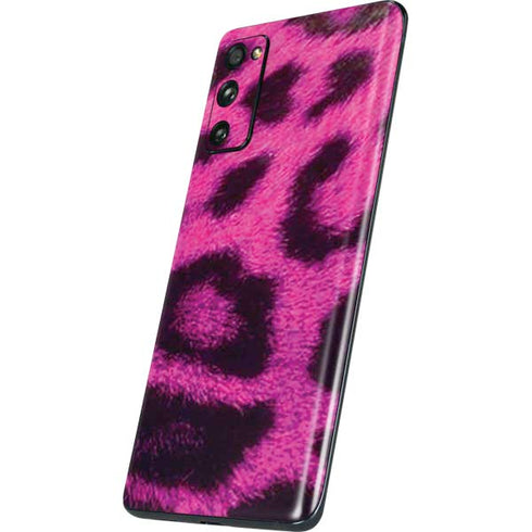 Pink Leopard Spots Galaxy S20 Fan Edition Skin