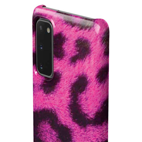 Pink Leopard Spots Galaxy S20 Lite Case