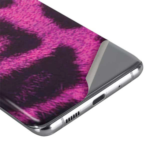 Pink Leopard Spots Galaxy S20 Plus Skin