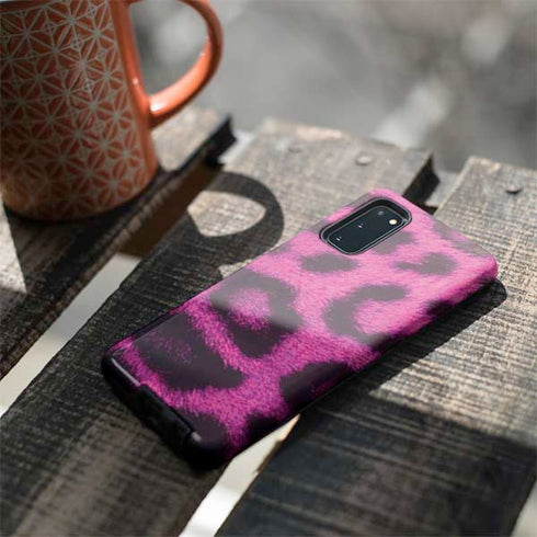 Pink Leopard Spots Galaxy S20 Pro Case
