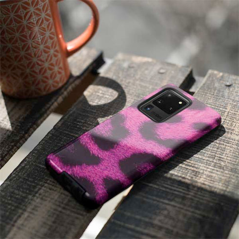 Pink Leopard Spots Galaxy S20 Ultra 5G Pro Case