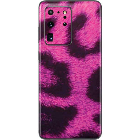 Pink Leopard Spots Galaxy S20 Ultra 5G Skin