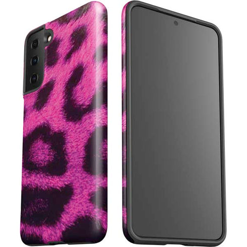 Pink Leopard Spots Galaxy S21 FE Pro Case