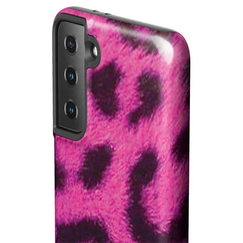 Pink Leopard Spots Galaxy S21 Plus 5G Pro Case